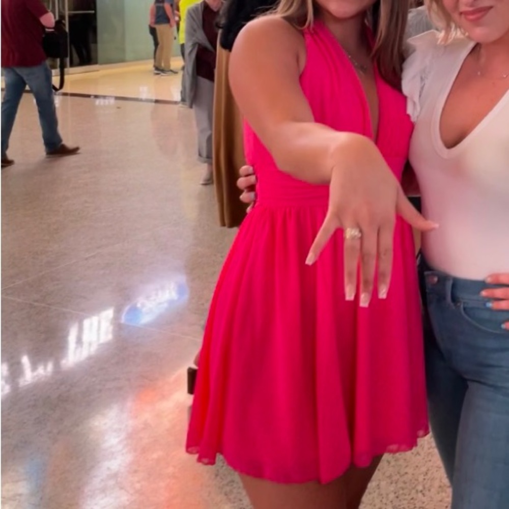 Hot Pink Dress